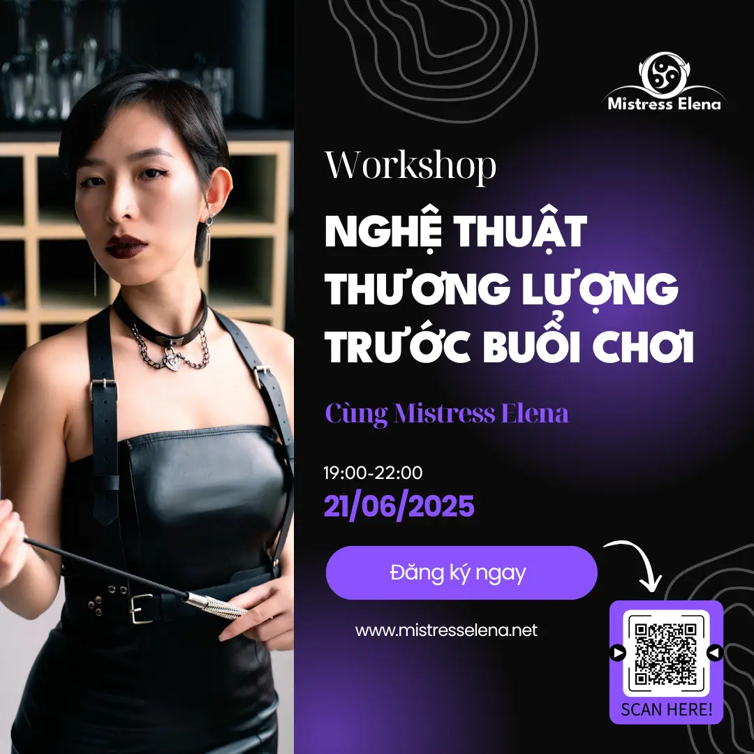 Poster Workshop Nghệ Thuật Thương Lượng